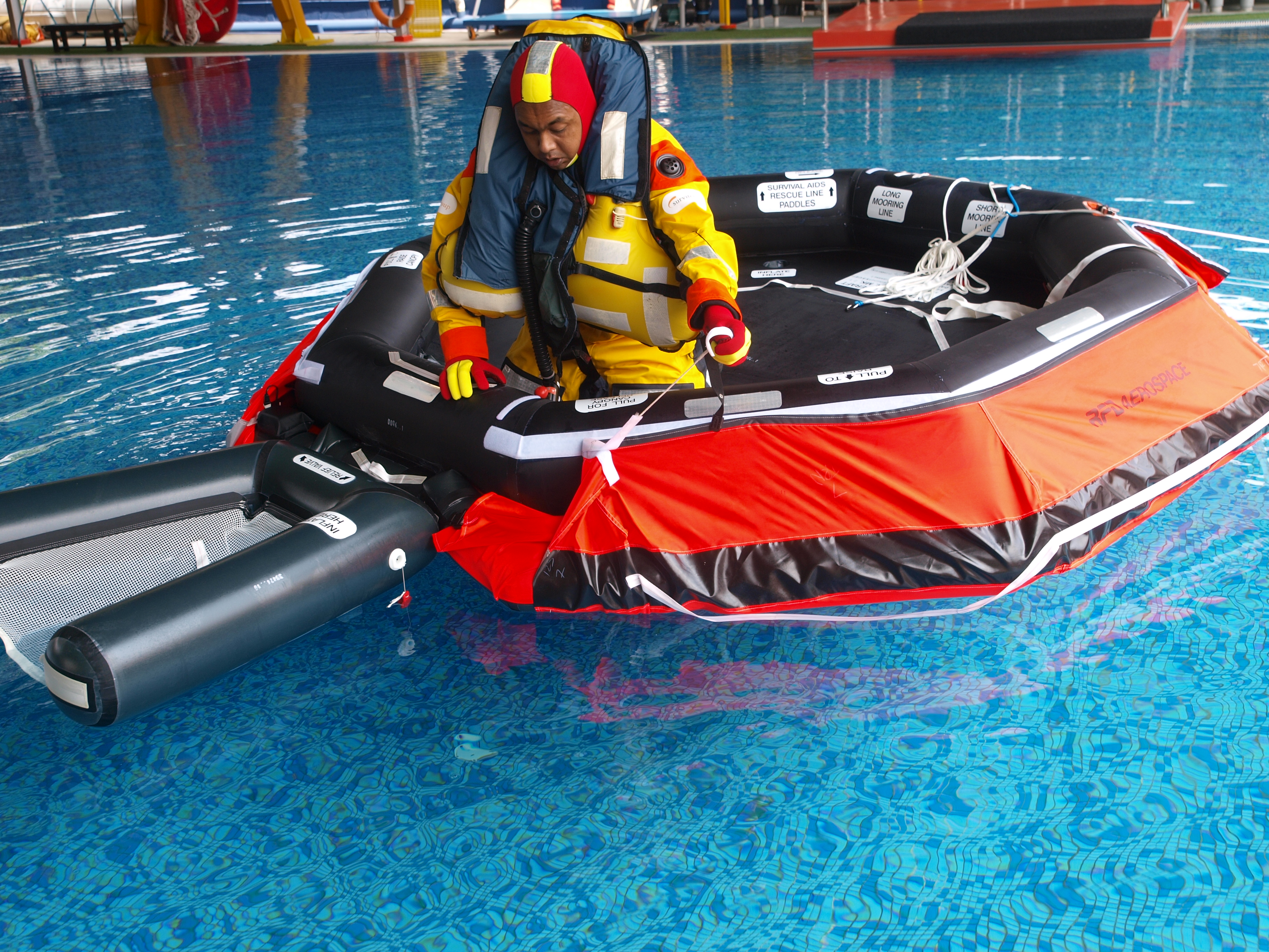 Further Offshore Emergency Training with EBS